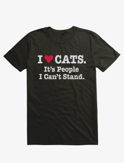 i love cats shirt